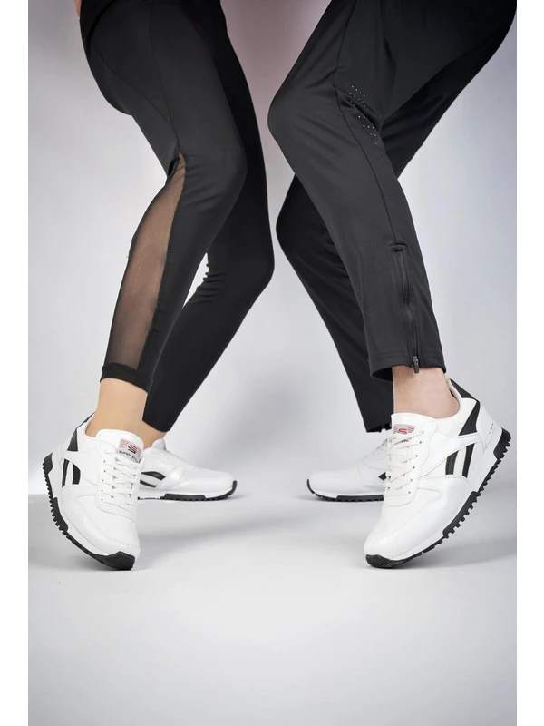 Muggo  BLAKE Unisex Ortopedik Günlük Garantili Yürüyüş Koşu Sneaker Spor Ayakkabı
