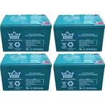 Or-Tec Ortec 12V 14 Ah 4'lü Set Jel Motosiklet Aküsü Vsm Vsc Modeli Yüksek Performanslı