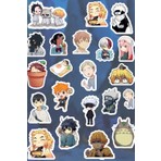 Anime Marketi Karışık Anime Sticker Seti (21 Adet)
