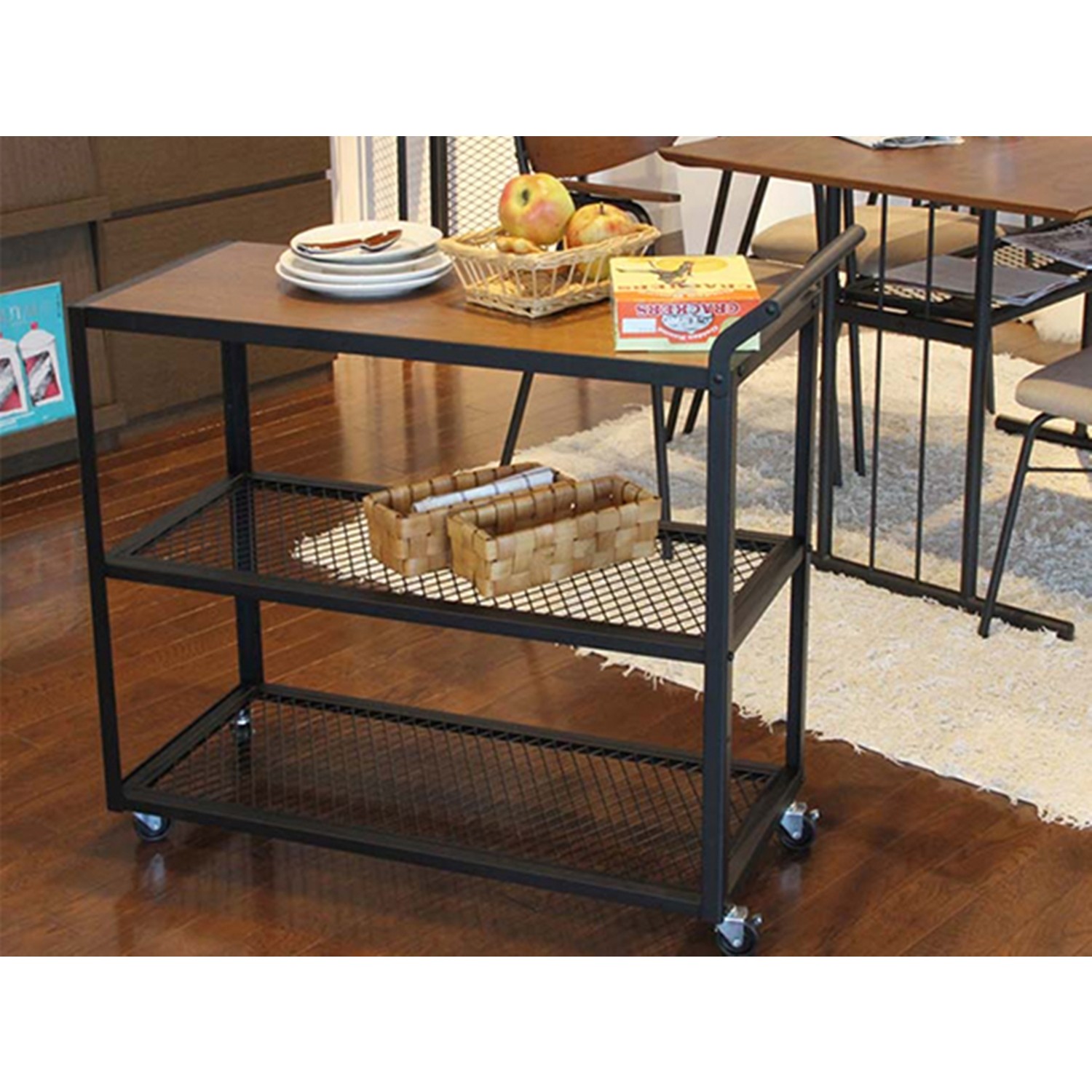 Jack Arti Modern Metal Servis Arabası Yemek ve Içecek Fiyatı