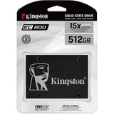 Kingston KC600 512GB 550MB-520MB/S 2.5"sata 3 SSD SKC600/512G