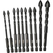 Noooar 10PCS Duvar Matkap Bit Set Üçgen Bit Aracı Mermer Için (Yurt Dışından)