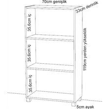 Yaman Dekorasyon Ev-Ofis Dosya Dolabı