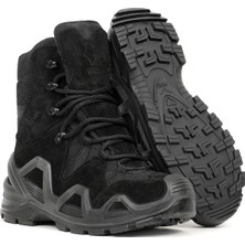 Vogel Guard  x Fermuarsız Su Geçirmez Suet Deri Siyah Bot