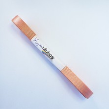 Hobiceyiz Grogren Kurdele 1 cm Koyu Yavruağzı 10 Metre Ulutaş