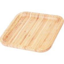 Alltarse Takı Organizatör Ahşap Tepsi Dresser Vanity Tepsi Kozmetik Makyaj Bulaşık Tutucu Meydanı (Yurt Dışından)