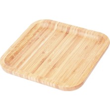 Alltarse Takı Organizatör Ahşap Tepsi Dresser Vanity Tepsi Kozmetik Makyaj Bulaşık Tutucu Meydanı (Yurt Dışından)