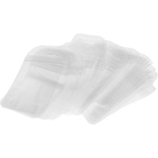 Alltarse 50X Kendinden Mühür Çanta Delikli Plastik Ambalaj Kılıfı Temizle Çanta - 3 (Yurt Dışından)