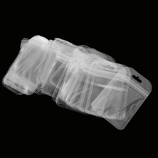 Alltarse 50X Kendinden Mühür Çanta Delikli Plastik Ambalaj Kılıfı Temizle Çanta - 3 (Yurt Dışından)
