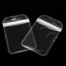 Alltarse 50X Kendinden Mühür Çanta Delikli Plastik Ambalaj Kılıfı Temizle Çanta - 3 (Yurt Dışından)