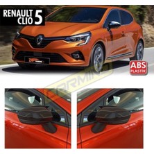 Karva Renault Clio 5 Batman Yarasa Ayna Kapağı Piano Black 2019+