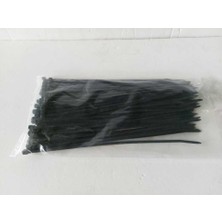 Motorcu Aziz Aslan Yugo Cırt Kelepçe Siyah (3.6X250) (Paket 100