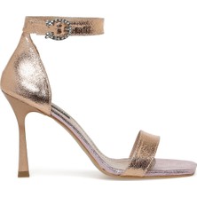Nine West Toya 3fx Altın Kadın Topuklu Sandalet