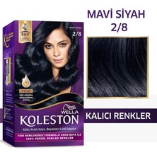 Wella Koleston Kit Saç Boyası 2/8 Mavi Siyah