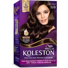 Wella Koleston Kit Saç Boyası 3/0 Koyu Kahve