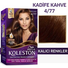 Wella Koleston Kit Saç Boyası  4/77 Kadife Kahve