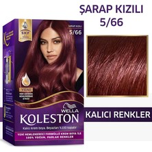 Wella Koleston Kit Saç Boyası 5/66 Şarap Kızılı