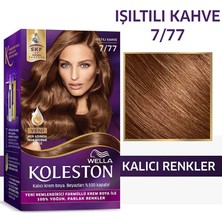 Wella Koleston Kit Saç Boyası 7/77 Işıltılı Kahve