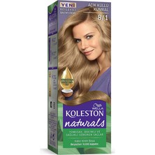 Wella Koleston Naturals 8/1 Açık Küllü Kumral