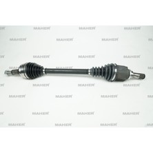 Maher /391017321R/AKS Komple Ön Kangoo Iı 08=> / Sol 1.5dcı 5 Ileri M-T 675MM Uyumlu