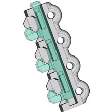 Epm3d Mekanik Ayakkabı Bağı Kapanışları Aksesuar Aparatı Sabitleyici