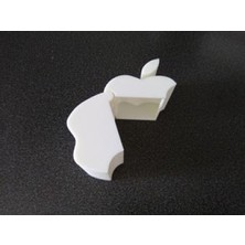 Epm3d Apple Logolu Kapaklı Kutu  Aparat Hediyelik Aksesuar Tutucu