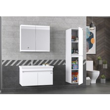 Pierre Cardin Winter 85CM Beyaz Banyo Dolabı