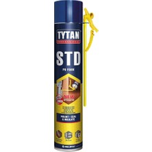 Tytan Std Pipetli Köpük Montaj Isı ve Ses Yalıtımı 750 ml Tam Dolu