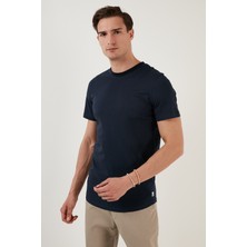 Buratti % 100 Pamuk Regular Fit Bisiklet Yaka T Shirt Erkek T Shirt 5902511