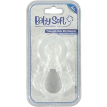 BabySoft Sulu Dişlik 0+ Ay Beyaz