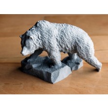 Turansoy Craft Kuzey Amerika Boz Ayısı Figürü