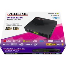 Redline Ip-60 Max 8gb Android TV Box Uydu