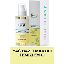 Luv it! Bitkisel Içerikli Yağ Bazlı Makyaj Temizleyici 200 ml