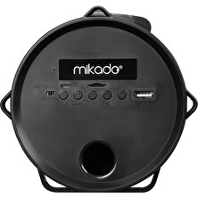 Mikado MD-BT30 Yeşil Kamuflaj Desenli Bluetooth AUX+USB+SD Kartlı Speaker
