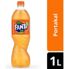 Fanta Portakal Aromalı Gazoz Pet 1 L