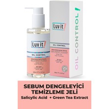 Luv it! Sebum Dengeleyici Yüz Temizleme Jeli (Karma-Yağlı Ciltler) 200 ml