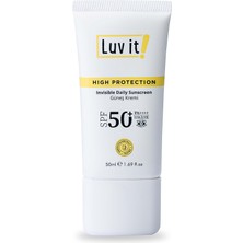 Luv it! SPF50+ Pa++++ Uva Uvb Yüksek Korumalı Leke Karşıtı Güneş Kremi 50 ml