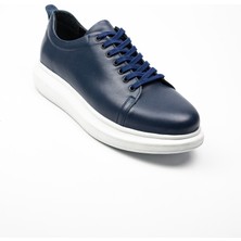 Nobel 1058 Lacivert Deri Erkek  Günlük Ayakkabı