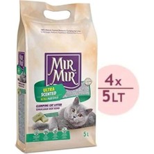 Mır mır  Ultra Scented Kedi Kumu 4 x 5 lt