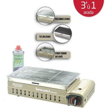 Orcamp Dumansız Infrared Izgara ve Ocak - Bej