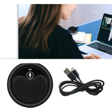 Yesper USB Konferans Mikrofon Echo Iptal Masaüstü Için Omnidirectional 360 ° (Yurt Dışından)