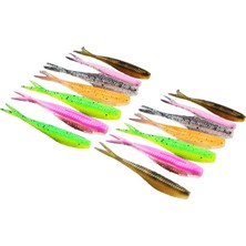 Natalia Silikon Balıkçılık Cazibesi Somon Için Spinnerbait 7cm 14PCS (Yurt Dışından)