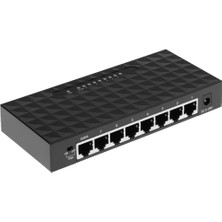 Yesper Mini 100 Mbps 8port Hızlı Ethernet Ağı Vlan Desktonlar Için Anahtarı (Yurt Dışından)