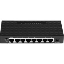 Yesper Mini 100 Mbps 8port Hızlı Ethernet Ağı Vlan Desktonlar Için Anahtarı (Yurt Dışından)