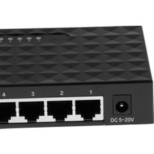 Yesper Mini 100 Mbps 8port Hızlı Ethernet Ağı Vlan Desktonlar Için Anahtarı (Yurt Dışından)