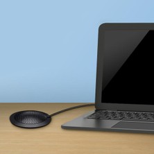 Yesper Omnı-Directional 360 ° Masaüstü Konferans Toplantısı Için Konferans Mikrofon USB (Yurt Dışından)