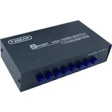 Yesper 8 Port VGA Manuel Anahtarı Kutusu Paylaşımı (8 VGA Out / 1 Vga) Yukarı Tp 1920X1440 (Yurt Dışından)