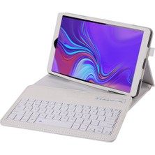 Xphone Store Galaxy Tab A 10.1 (2019) Için Darbeye Dayanıklı Tablet Kılıfı - Beyaz (Yurt Dışından)