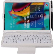 Xphone Store Galaxy Tab S5E Için Darbeye Dayanıklı Tablet Kılıfı - Beyaz (Yurt Dışından)