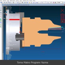 Sanal Öğretim Cnc Torna ve Torna Makro Video Ders Eğitim Seti